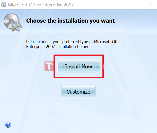 activate office 2007