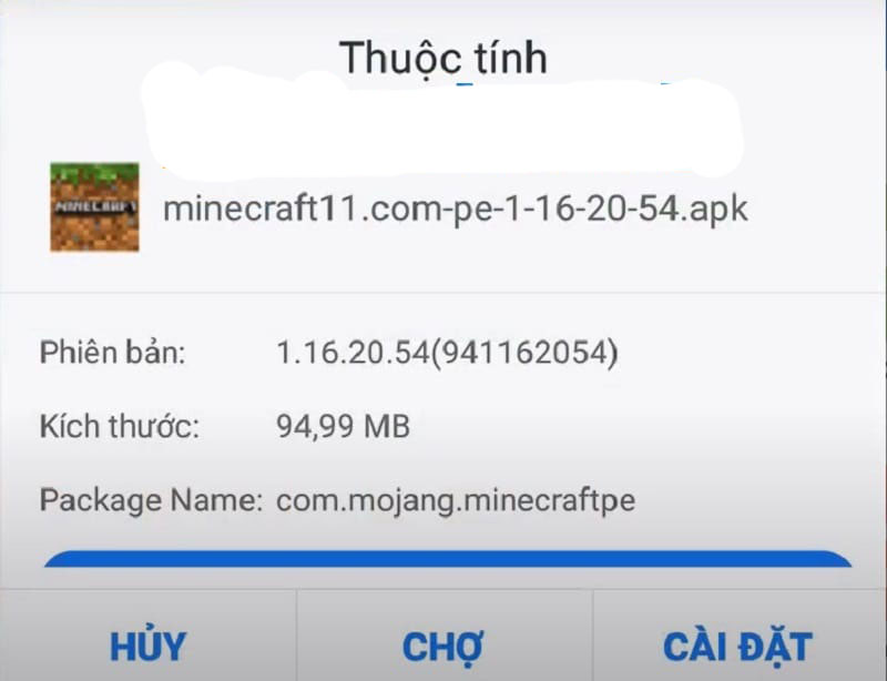 tải và cài đặt Minecraft 1.16.0 