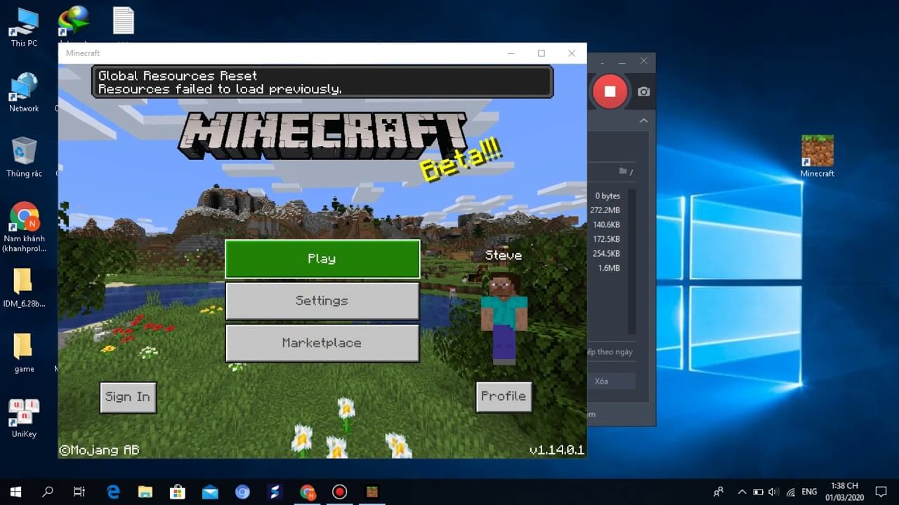 tải Minecraft PC 