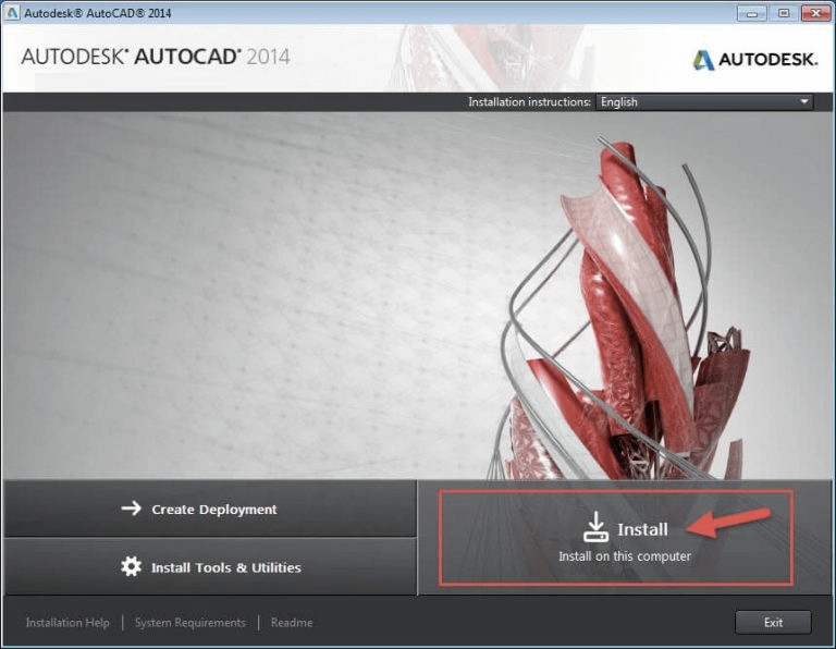 download và cài đặt AutoCAD 2014 