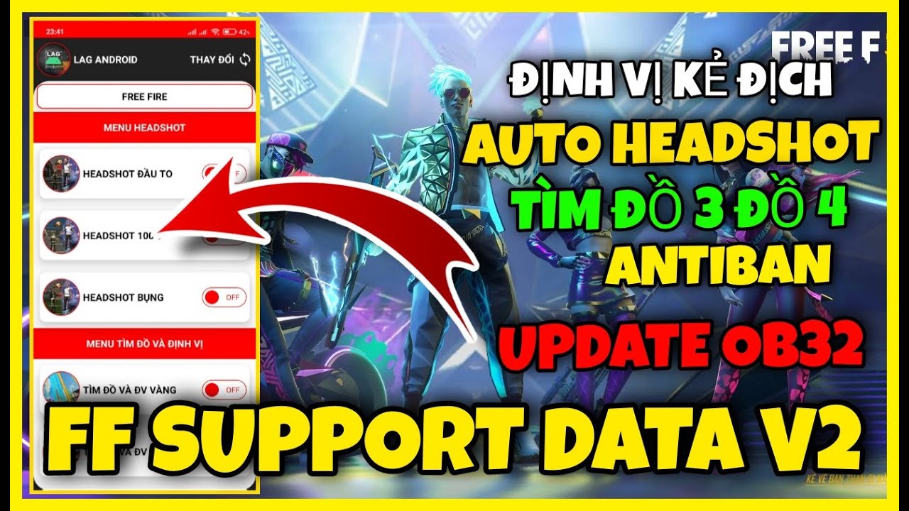 FF Support Data OB35 Hack Free Fire