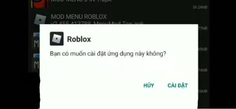 tải Roblox mod trên Android