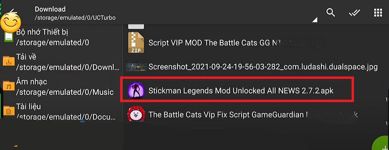 Stickman Legends MOD 2.8.7 APK miễn phí cho Android Hướng dẫn cài đặt Stickman Legends APK Mod trên điện thoại