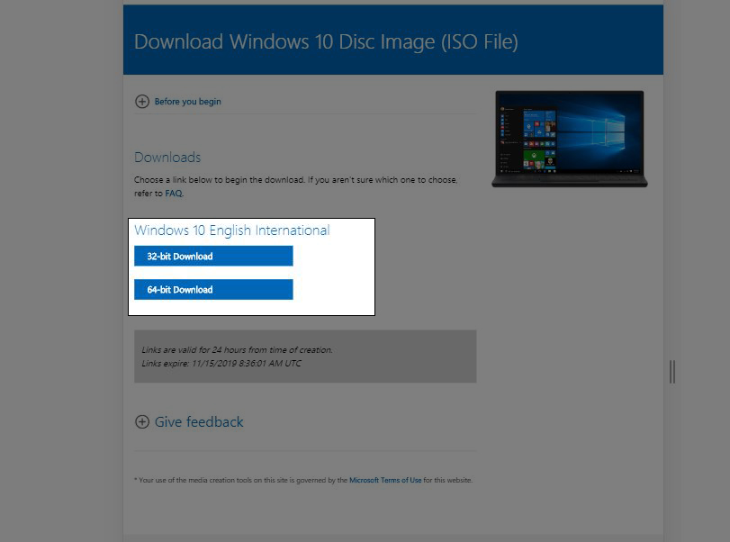 tải Windows 10 Pro ISO 