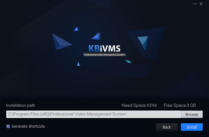 download và cài đặt KBiVMS 